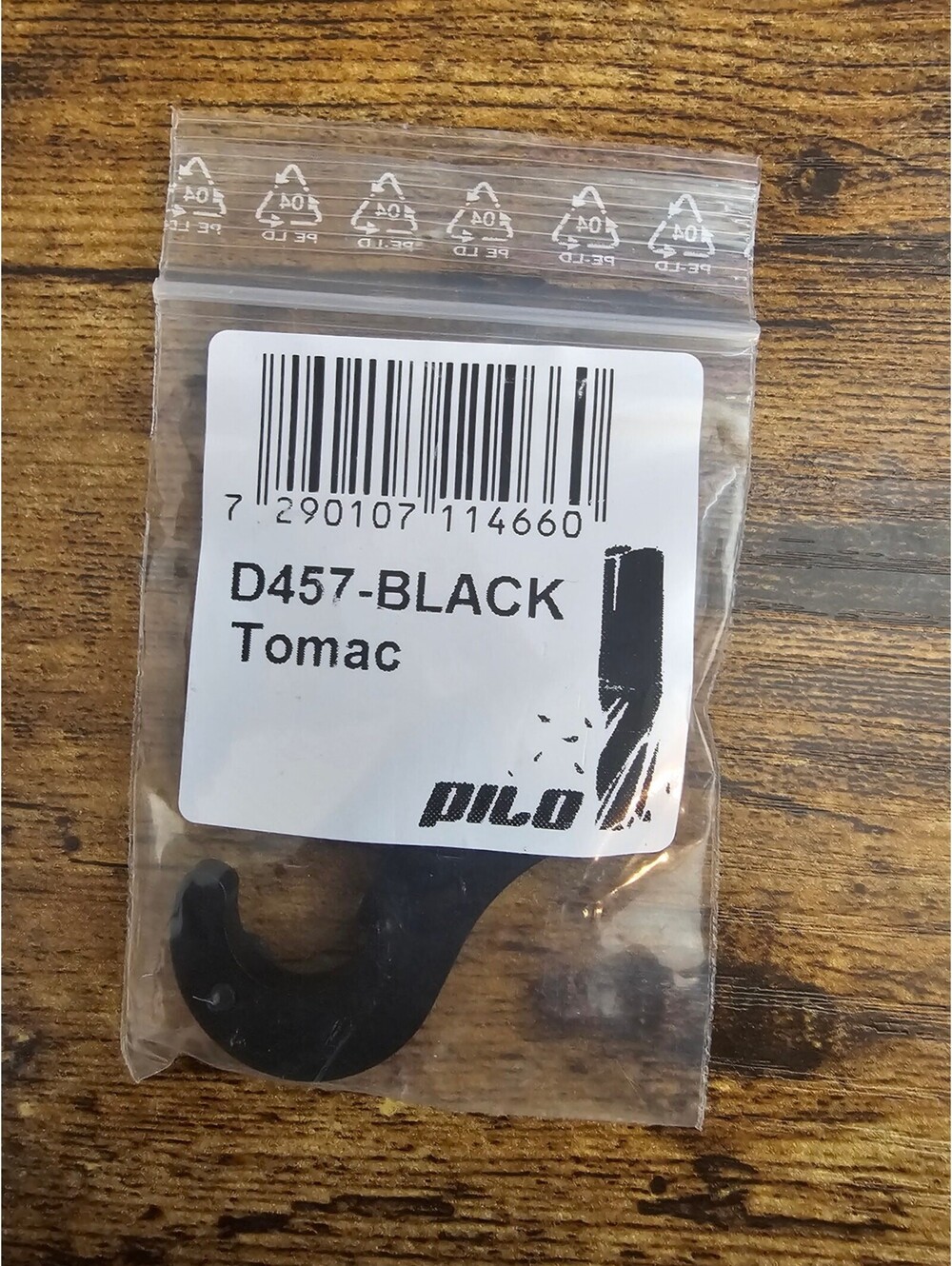 NEW Bicycle Bike Derailleur Hanger Pilo D457 Black Tomac
